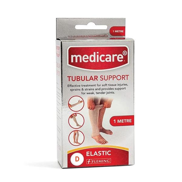MedicareSize D 1M Tubular Supp Bandage FIRST AID MedicareSize D 1M Tubular Supp Bandage