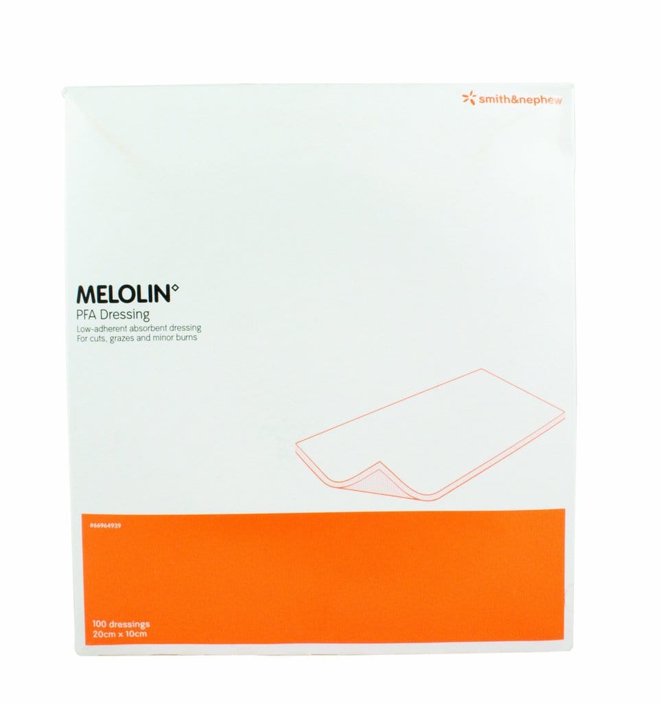 Melolin Sterile Dressing 20cmx10cm (100) First Aid