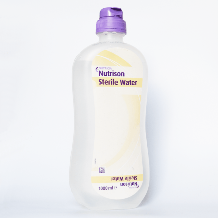 Nutrison Sterile Water 1000ml First Aid Nutrison Sterile Water 1000ml