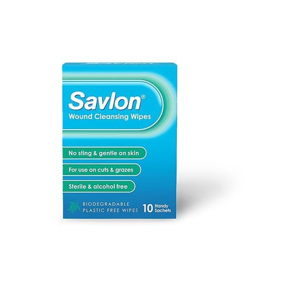 Savlon Wound Antibacterial Cleansing Wipes First Aid Savlon Wound Antibacterial Cleansing Wipes