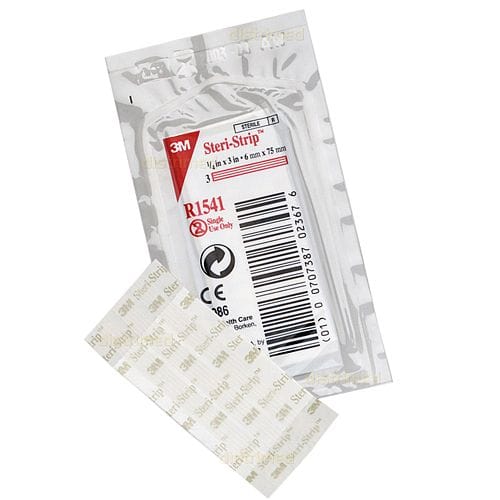 Steri-Strip Reinforced Adhesive Skin Closure Strips ~ 6mm x 75mm (12) First Aid