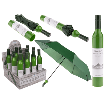 Umbrella White Wine Bottle First Aid Umbrella White Wine Bottle