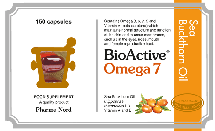 BioActive Omega-7 with Sea Buckthorn Oil 150 Fish Oils