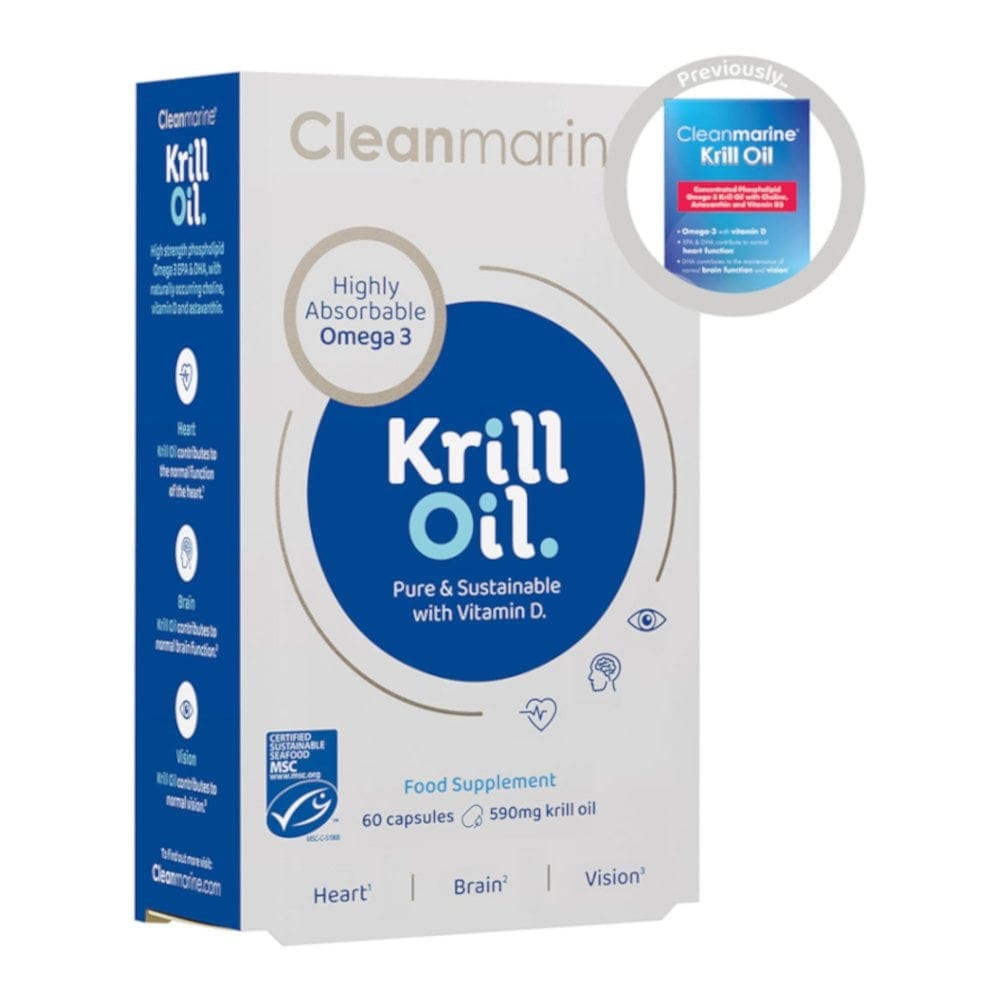 Cleanmarine Krill Oil Original (60) Fish Oils