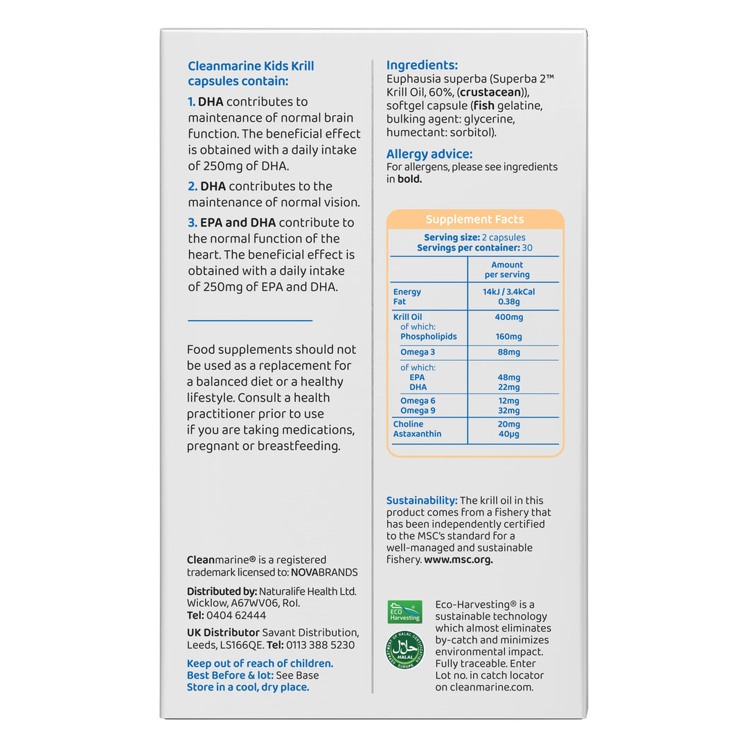 Cleanmarine Krill Oil Original (60) Fish Oils Cleanmarine Krill Oil Original (60)