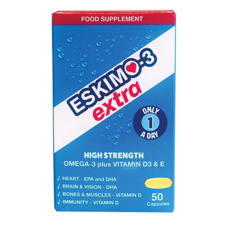 Eskimo 3 Extra with Vitamin D3 (50) Fish Oils