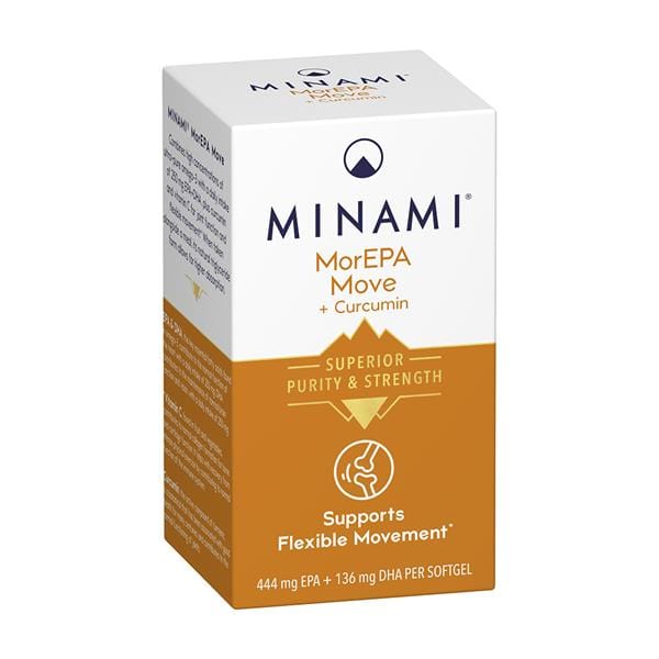 Minami MorEPA Move Omega 3 + Curcumin (60) Fish Oils