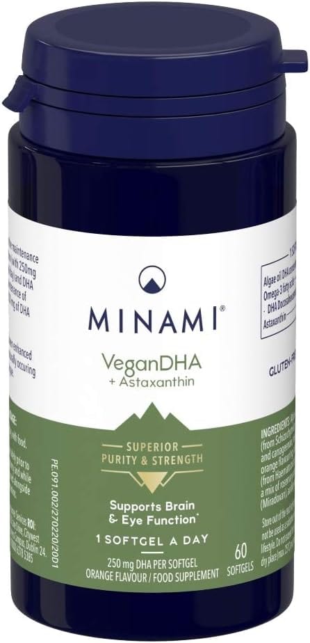 Minami VeganDHA Omega-3 Fish Oil (60) Fish Oils