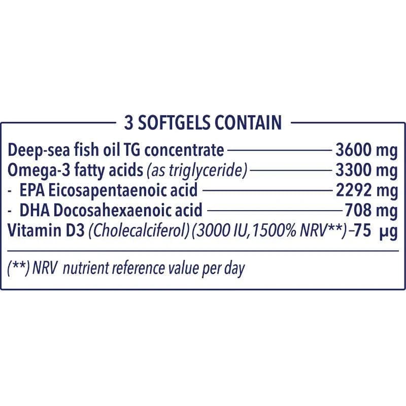 MorEPA Platinum & 1000 IU Vitamin D3 (60) Fish Oils