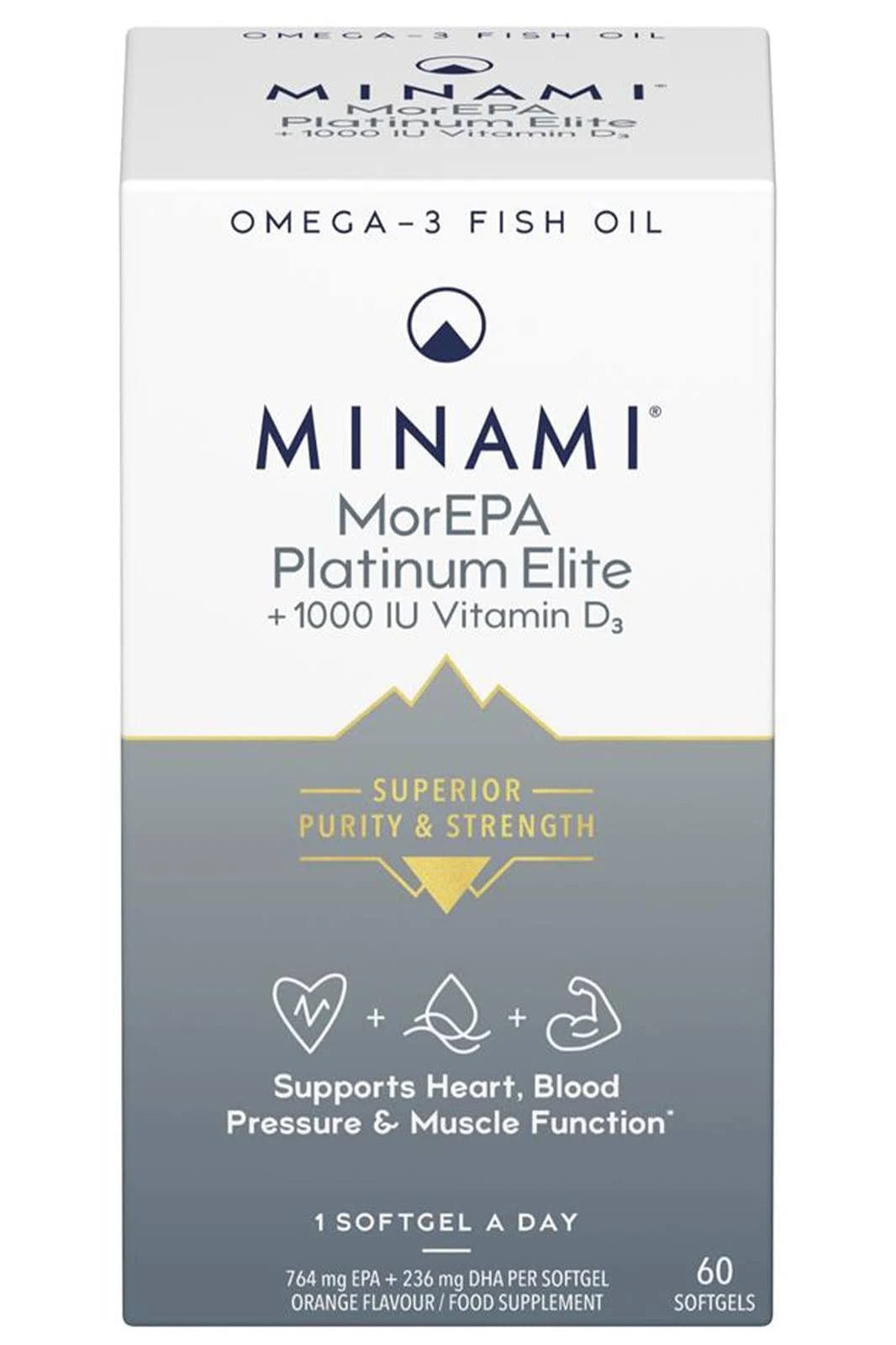 MorEPA Platinum & 1000 IU Vitamin D3 (60) Fish Oils