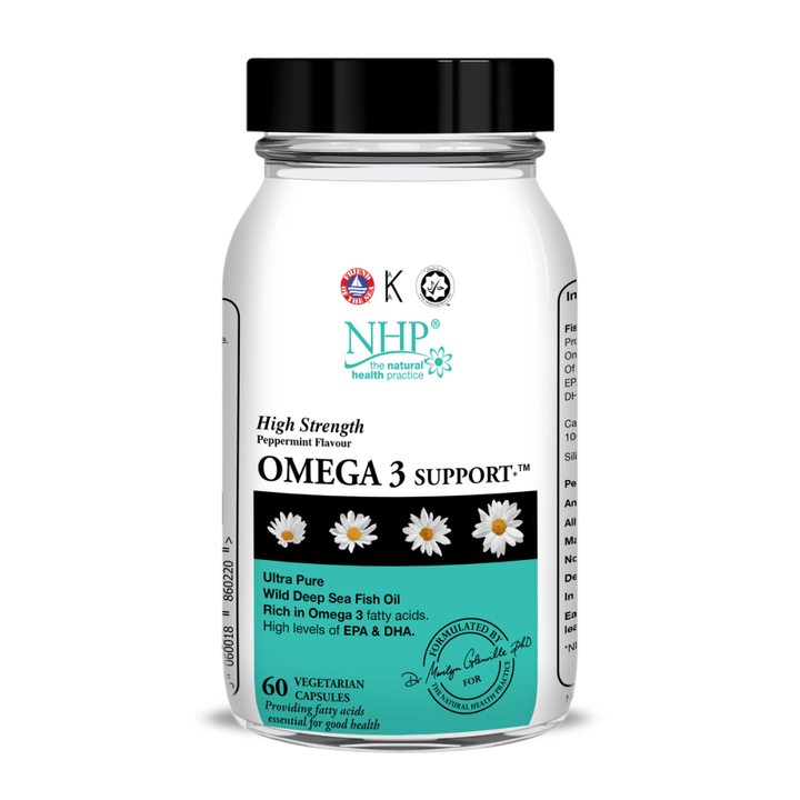 NHP Omega 3 Support (60) | NHP Fertility Supplements Fish Oils