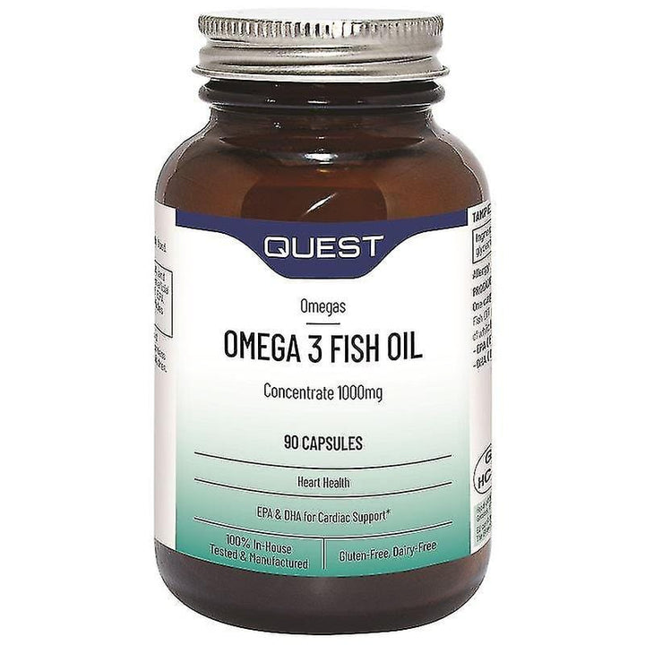 Quest Omega 3 Fish Oil 1000mg (90) Fish Oils