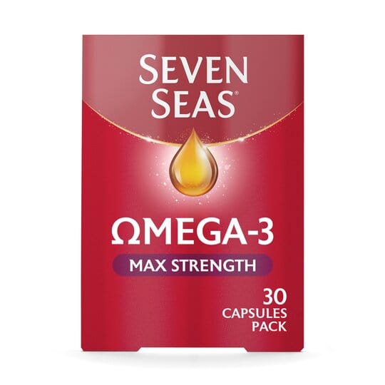 Seven Seas Omega 3 Fish Oil Max Strength 30 Fish Oils