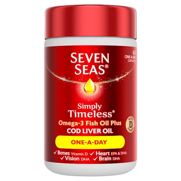 Seven Seas - Simply Timeless (60) Fish Oils