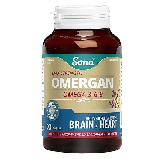 Sona Omergan Omega 3-6-9 (90) Fish Oils