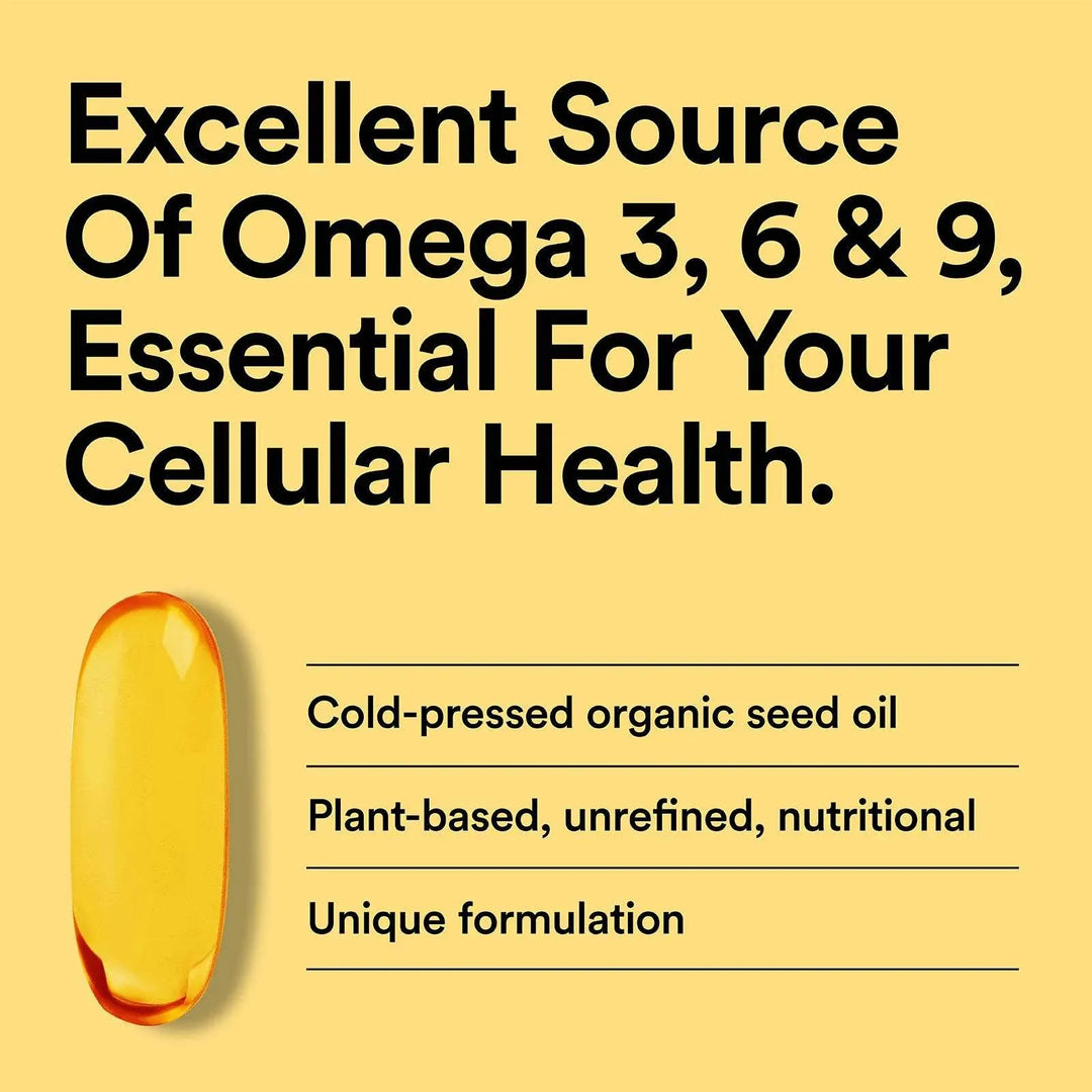 Udos Choice - Ultimate Oil Blend Capsules (90) Fish Oils Udo’s Choice Ultimate Oil Blend Capsules 90 Ireland | Omega 3 6 9 Supplement