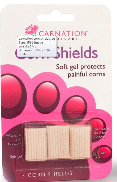 Carnation -  Corn Shields Footcare