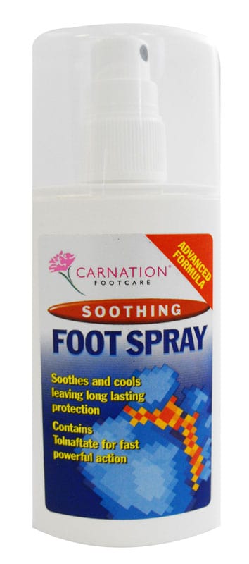 Carnation Soothing Foot Spray (100ml) Footcare