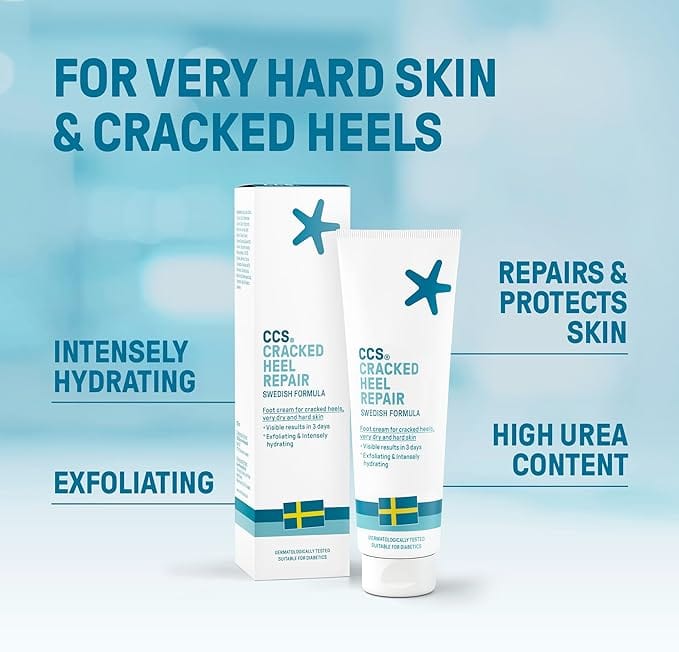 CCS Cracked Heel Repair Balm (125ml) Footcare