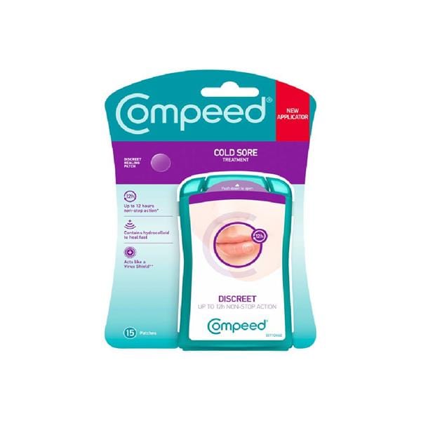 Compeed Invisible Cold Sore Patches (15) Footcare