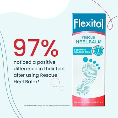 Flexitol Heel Balm for Dry & Cracked Feet (112g) Footcare