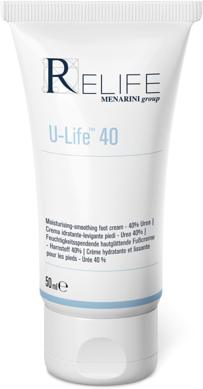 Relife U-Life Moisturising Foot Cream - 40% Urea (50ml) Footcare Relife U-Life Moisturising Foot Cream - 40% Urea (50ml)