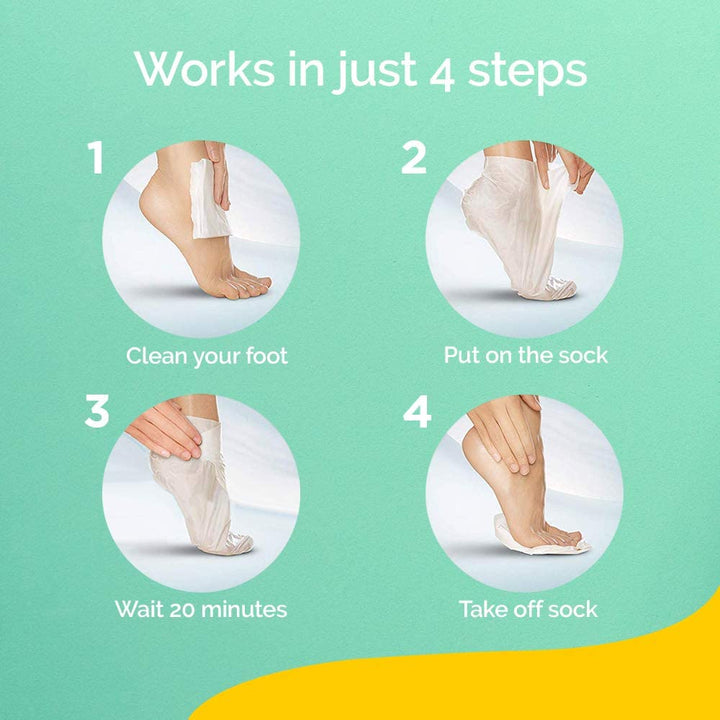 Scholl Dry Skin Foot Mask Footcare