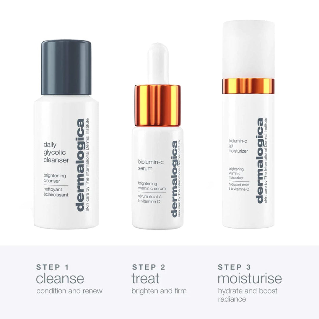 Dermalogica Daily Brightness Boosters Kit Lotion & Moisturizer