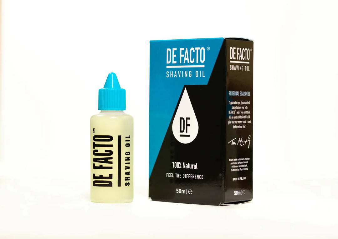 De Facto Natural Shaving Oil 50ml For him De Facto Natural Shaving Oil 50ml | 100% Natural Shaving Oil | Lir Pharmacy