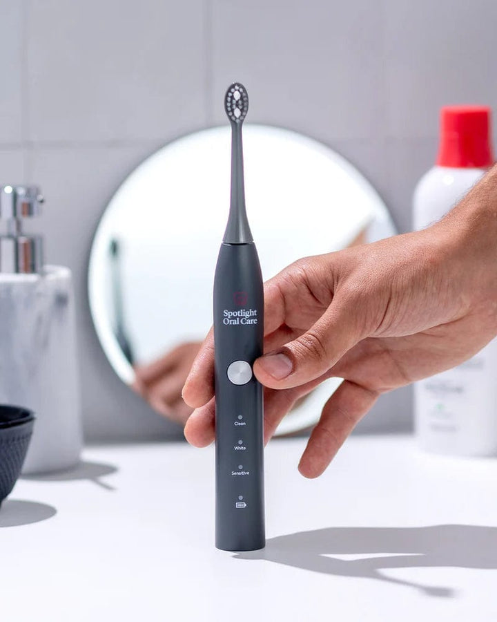 Spotlight Oral Care Graphite Grey Sonic Toothbrush For Him