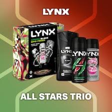 Lynx Africa Black Epic Fresh Trio Gift Set GIFT SET Lynx Africa Black Epic Fresh Trio Gift Set