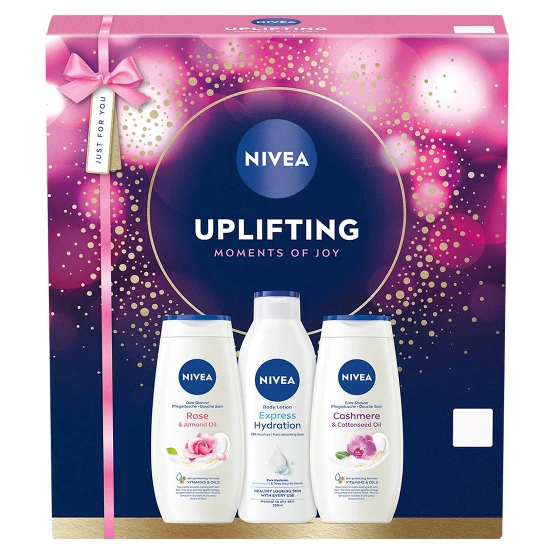 Nivea Uplifting Moments Of Joy 3 Piece Skincare Set - Gift Set For Her Gift Sets Nivea Uplifting Moments Of Joy 3 Piece Skincare Set - Gift Set For Her