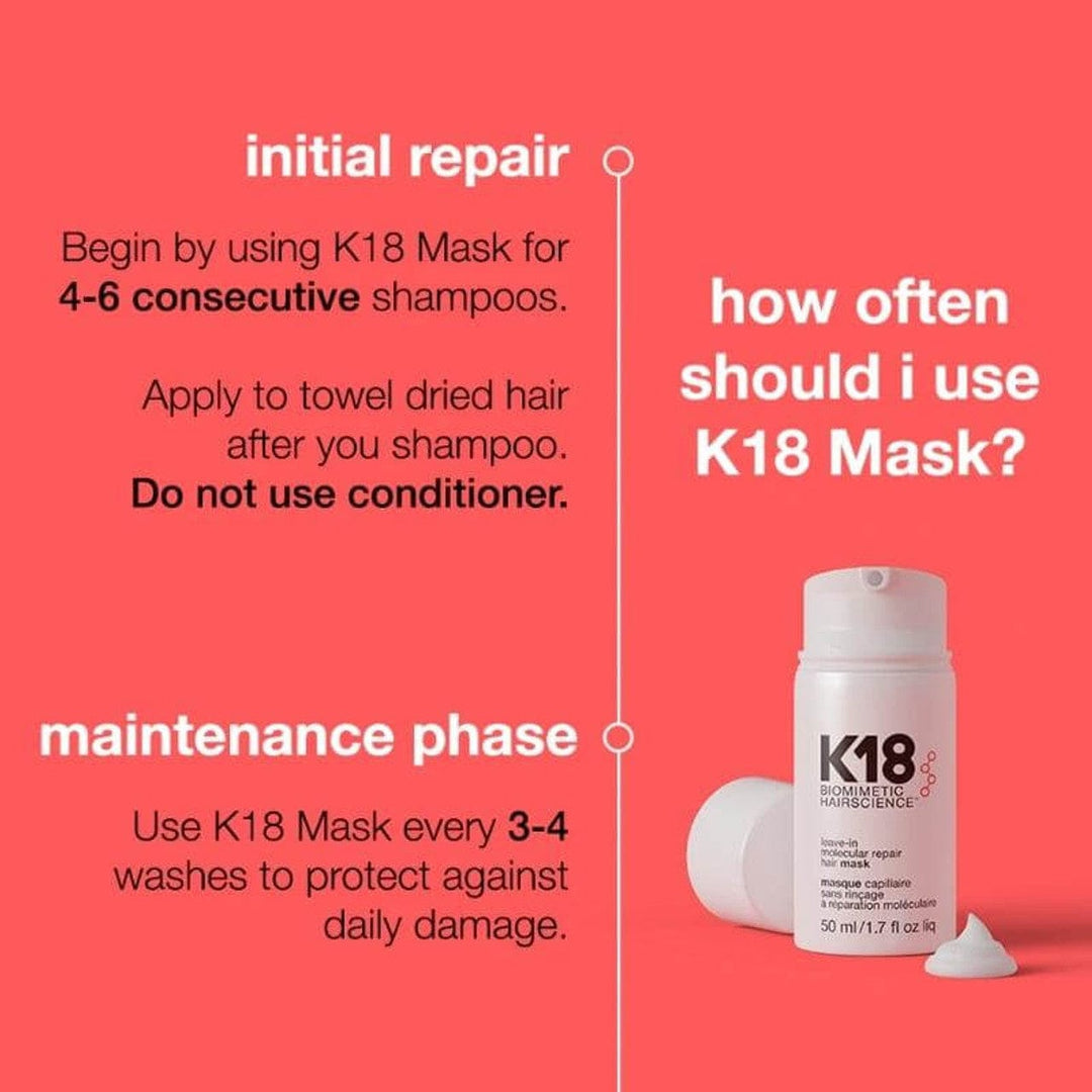 K18 Leave-in Molecular Repair Hair Mask 50ml Hair Care