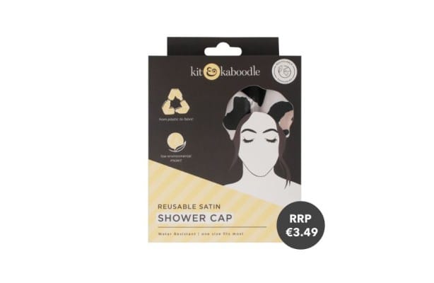 Kit &amp; KABOODLE REUSABLE SATIN SHOWER CAP Hair Care Kit &amp; KABOODLE REUSABLE SATIN SHOWER CAP