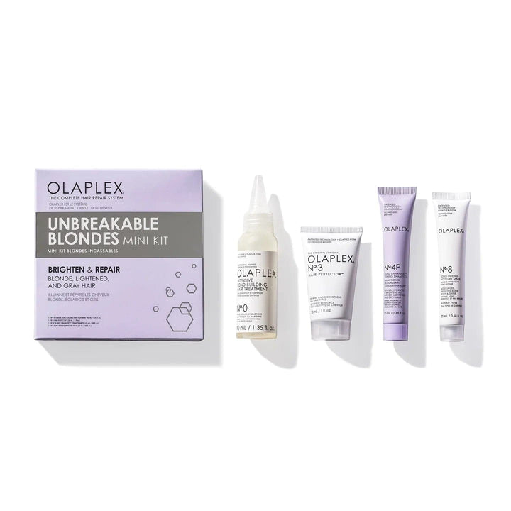 Olaplex Unbreakable Blonde Mini Kit (No0, No3, No4P & No8) Hair Care Olaplex Unbreakable Blonde Mini Kit (No0, No3, No4P & No8)