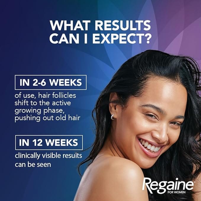 Regaine for Women Extra Strength Scalp Foam 5%w/w (60gx2) Hair Loss Treatments