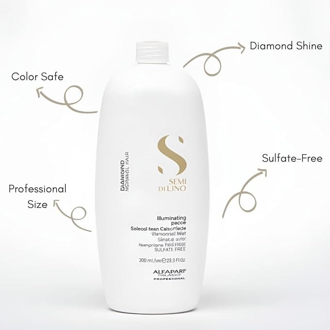 Alfaparf Diamond Illuminating Low Shampoo 1000ml HAIRCARE Alfaparf Diamond Illuminating Low Shampoo 1000ml