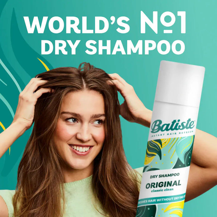 Batiste Dry Shampoo Original 350ml Haircare Batiste Dry Shampoo Original 350ml – Classic Hair Refresh