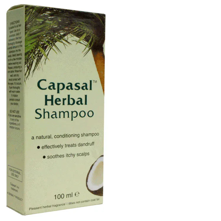 Capasal Herbal Shampoo 100ml Haircare Capasal Herbal Shampoo 100ml | Dandruff & Scalp Relief Ireland
