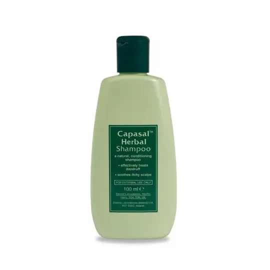 Capasal Herbal Shampoo 100ml Haircare Capasal Herbal Shampoo 100ml | Dandruff &amp; Scalp Relief Ireland