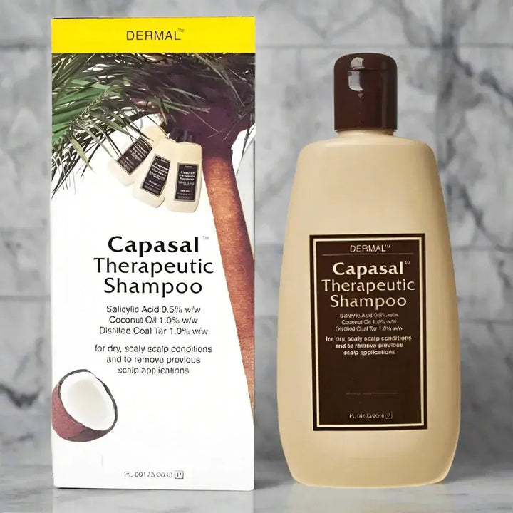 Capasil Capasal Therapeutic Shampoo 250ml | Scalp Psoriasis & Dandruff | Lir ...