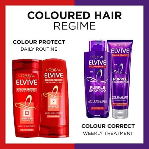 L'Oreal Elvive Colour Protect Purple Shampoo 200ml HAIRCARE L'Oreal Elvive Colour Protect Purple Shampoo 200ml