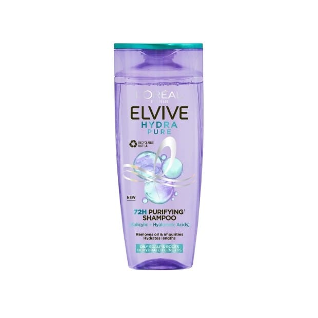 LOREAL ELVIVE HYDRA PURE SHAMPOO 400ML HAIRCARE LOREAL ELVIVE HYDRA PURE SHAMPOO 400ML