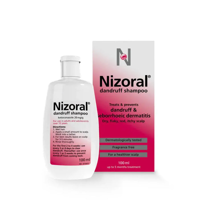 Nizoral Anti-Dandruff Shampoo 100ml Haircare Nizoral Anti-Dandruff Shampoo 100ml | Ketoconazole Treatment