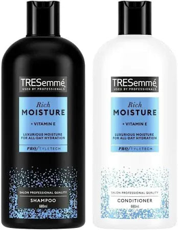 Tresemme Rich Moisture Shampoo & Conditioner 2 X 500ml Haircare Tresemme Rich Moisture Shampoo & Conditioner 2 X 500ml