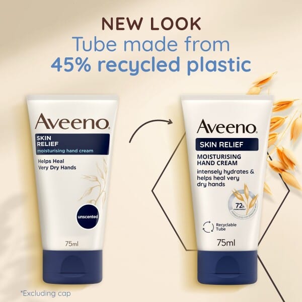 Aveeno Skin Relief Hand Cream 75ml Hands and Nails Aveeno Skin Relief Hand Cream 75ml | Hand Cream Ireland