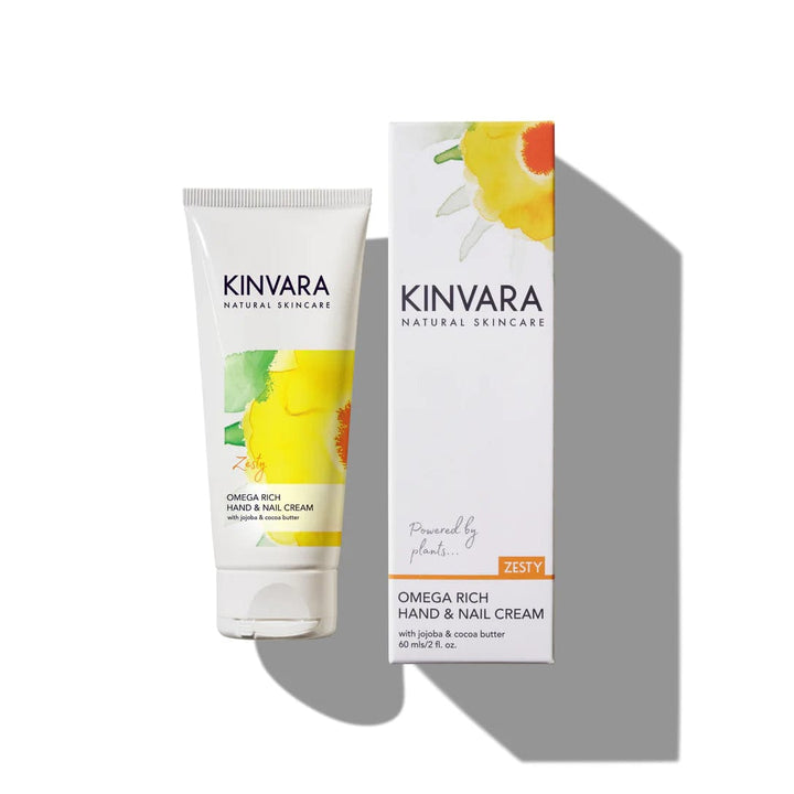 Kinvara Omega Rich Hand & Nail Cream (60ml) Hands and Nails Kinvara Omega Rich Hand & Nail Cream (60ml) - Natural Skincare