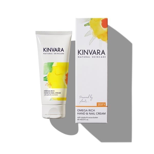 Kinvara Omega Rich Hand & Nail Cream Duo 2x60ml Hands and Nails Kinvara Omega Rich Hand & Nail Cream (60ml) - Natural Skincare