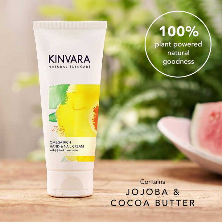 Kinvara Omega Rich Hand & Nail Cream Duo 2x60ml Hands and Nails Kinvara Omega Rich Hand & Nail Cream (60ml) - Natural Skincare