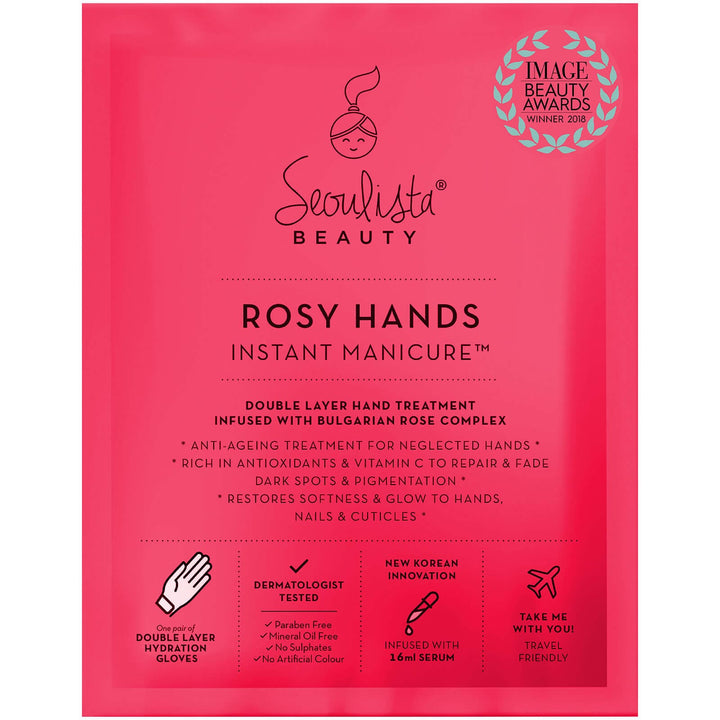 Seoulista Rosy Hands Instant Manicure Hands and Nails